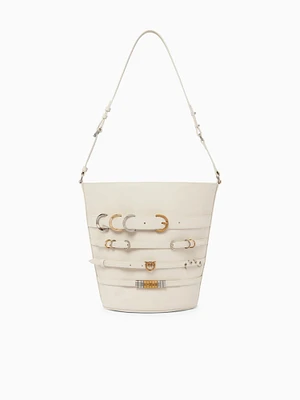 Belts Bucket Bianco Seta Mix