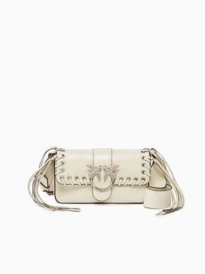 Love One Mini Slouchy Fl Bianco Seta