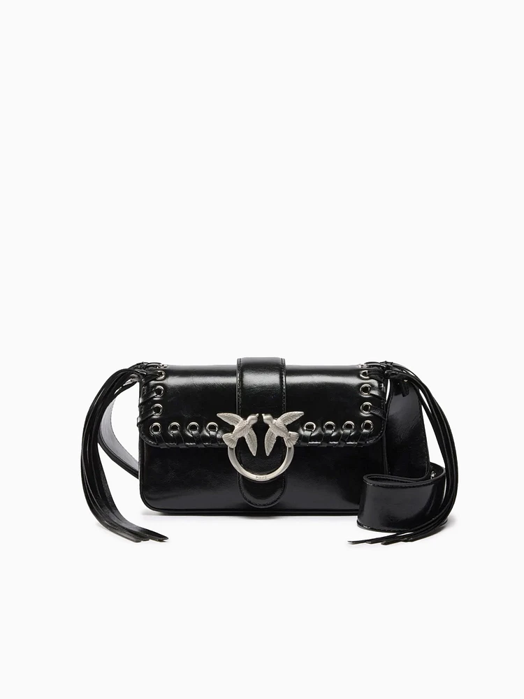 Love One Mini Slouchy Fl Nero Limousine