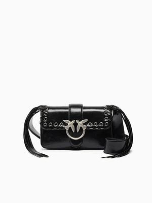 Love One Mini Slouchy Fl Nero Limousine