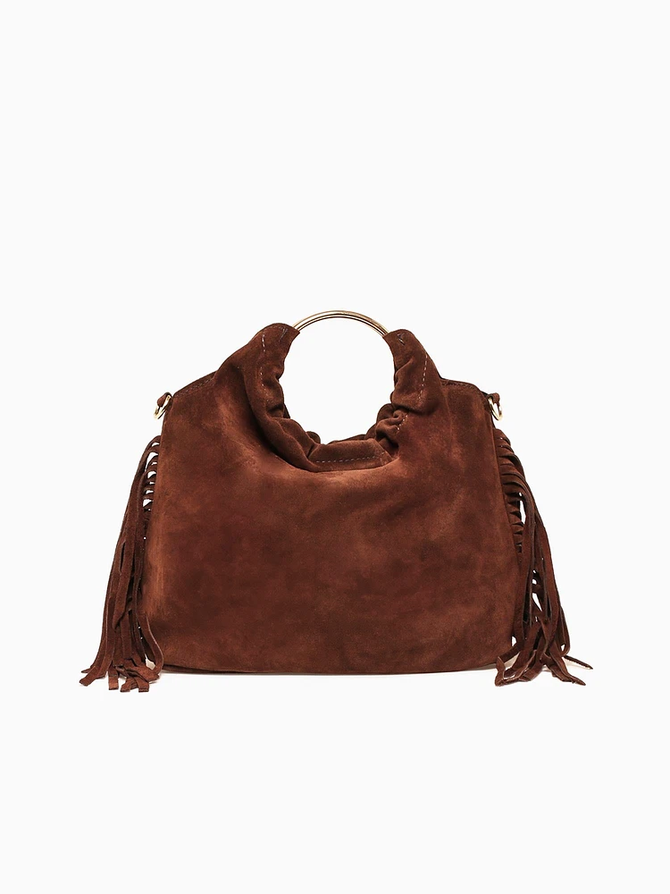 Terry Ring Top Handle Brown