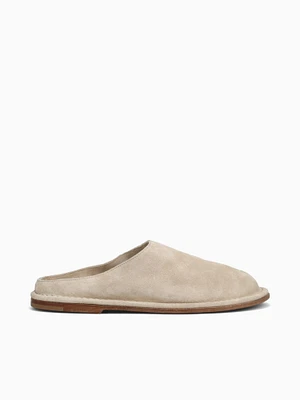 Capalbio Sabot Taos Taupe Suede