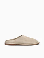 Capalbio Sabot Taos Taupe Suede