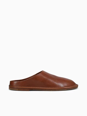 Capalbio Sabot Chocolate Pelle