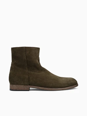 Floyd Zip Boot Militare Suede