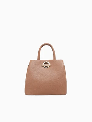 Amelia Top Handle Tan