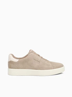 Grandpro Luxe Slip On Birch Ivory leathe