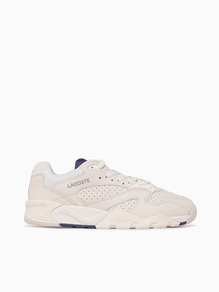 Game Trainer Off Wht Dk blu leather