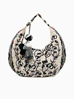 Flora Shoulder Bag Black