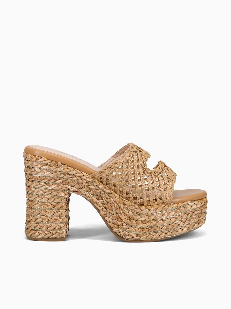 Maite Camel Raffia