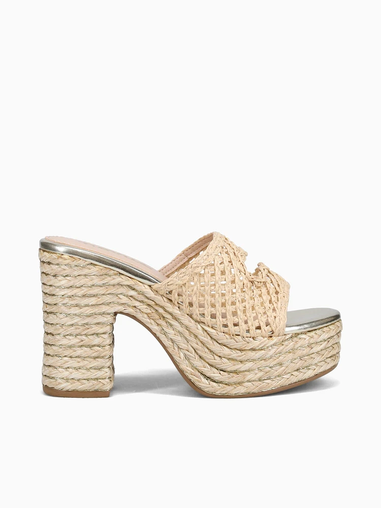 Maite Beige Raffia