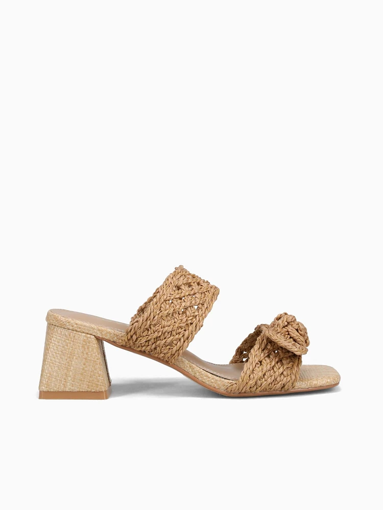 Cecilia  Camel Raffia