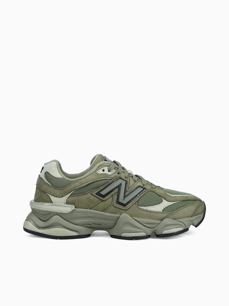 9060 Dark Olive Suede
