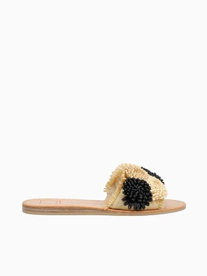 Danela Black Natural raffia