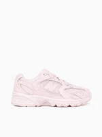 530 Rose Sugar Leather Mesh pink
