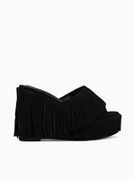 Kaia Black Suede