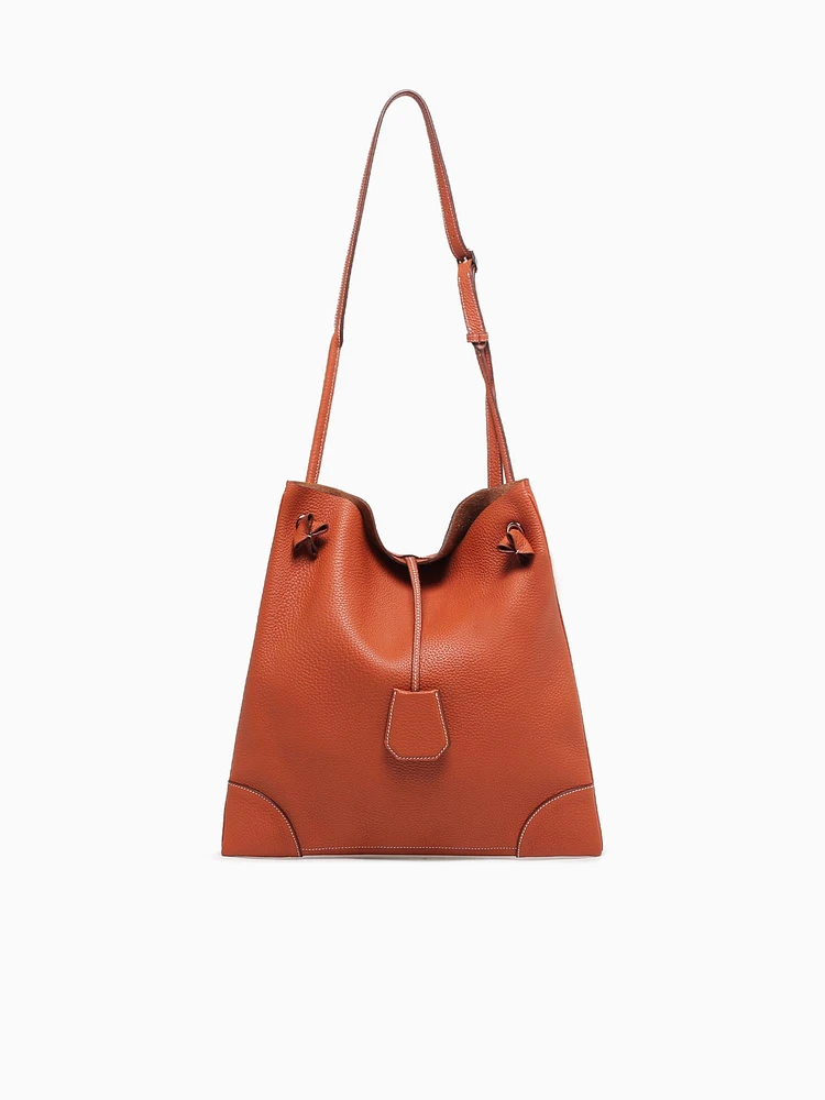 Nadine Tote Tan Leather