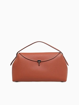 Valia Top Handle Tan Leather