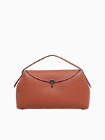 Valia Top Handle Tan Leather