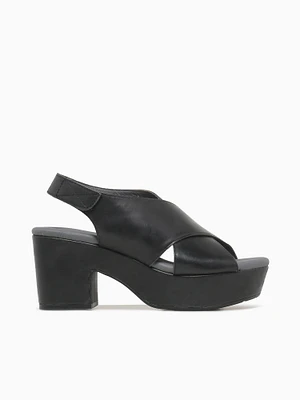 Glendera Black Leather