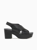 Glendera Black Leather