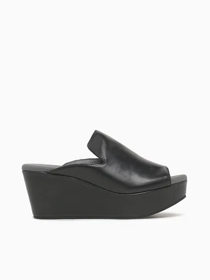Whisper Black Leather