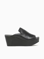 Whisper Black Leather
