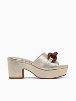 Grecia Lt Gold Leather