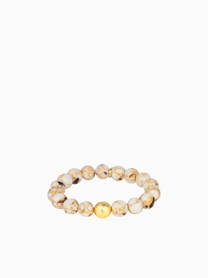 Marble Beaded Bracelet - Etoile