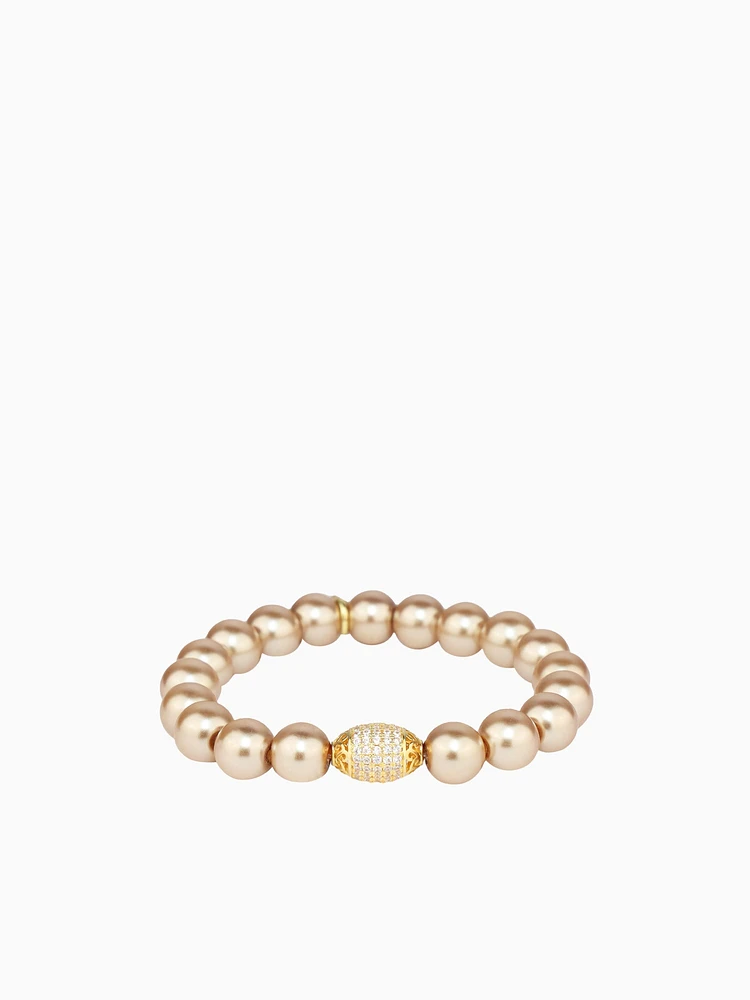 Dore Pearl Bracelet Etoile