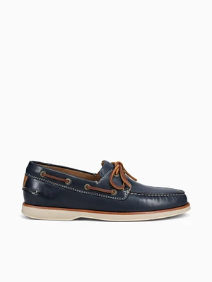 Monaco Boat Shoe Navy Sheepskin