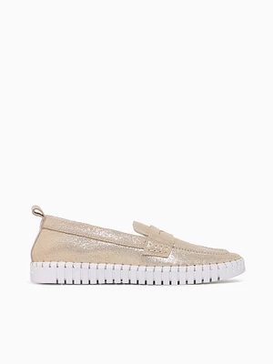 Tw Merrit Light Gold Leather