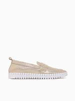 Tw Merrit Light Gold Leather