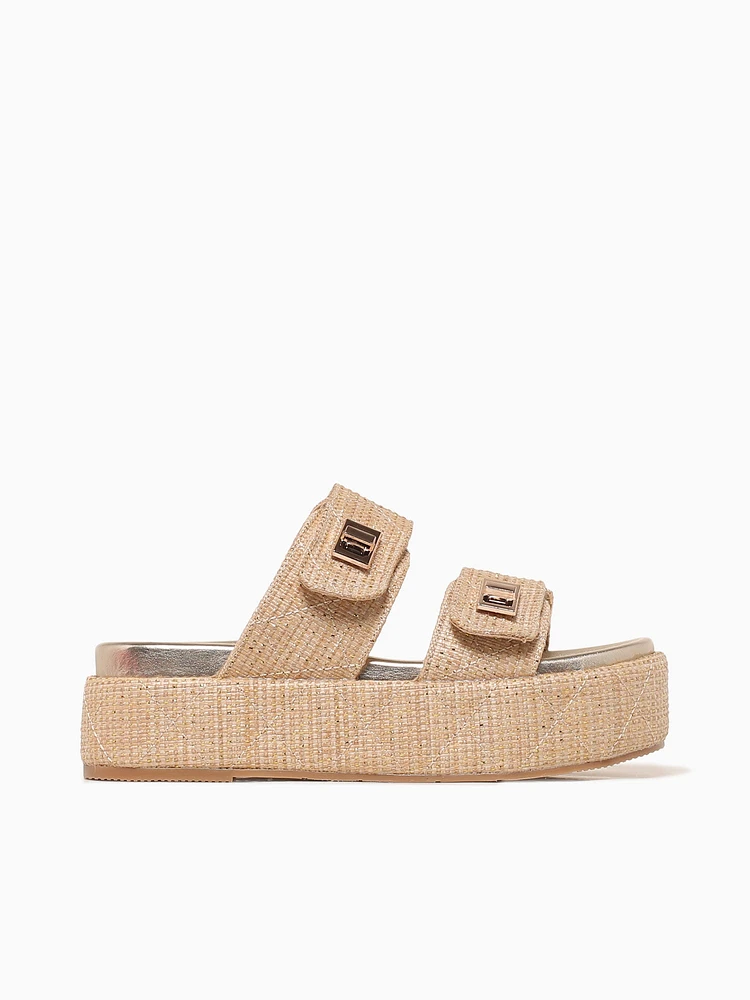 Miley Beige Raffia