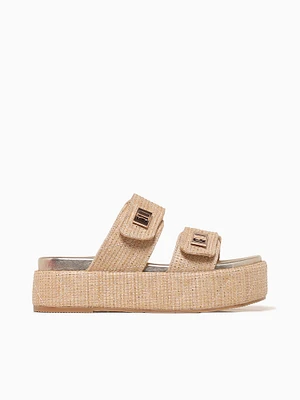 Miley Beige Raffia