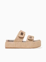 Miley Beige Raffia