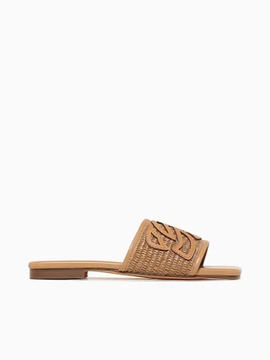 Billie Camel Raffia