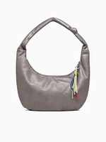 Olive Shoulder Bag Pewter