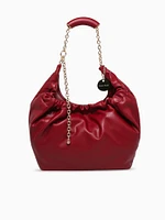 Audrey Shoulder Bag Burgundy