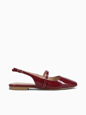 Clara Burgundy Soft Verniz