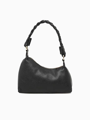 Marley Braid Shoulder Bag Nero