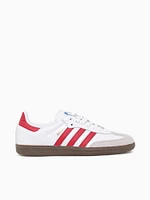 Samba Og White  red leather