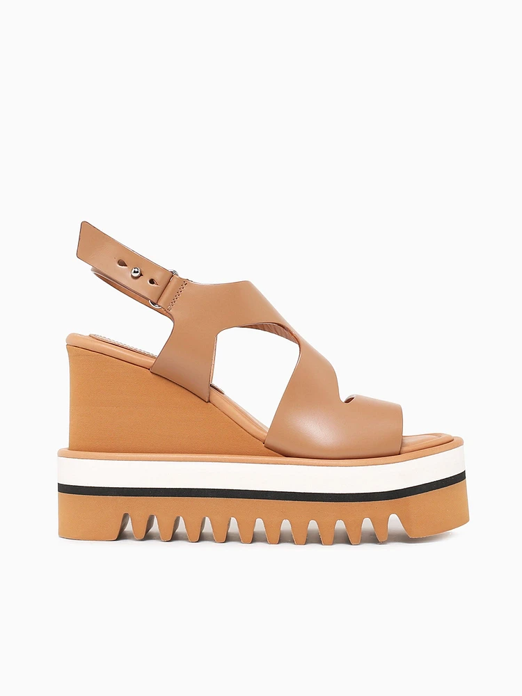 Zarine Camel Cowhide