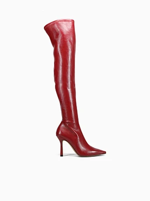 Lorinda Red Leather