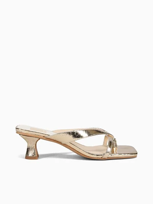 Brevel Gold Distressed Leather