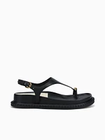 Stefan Black Leather