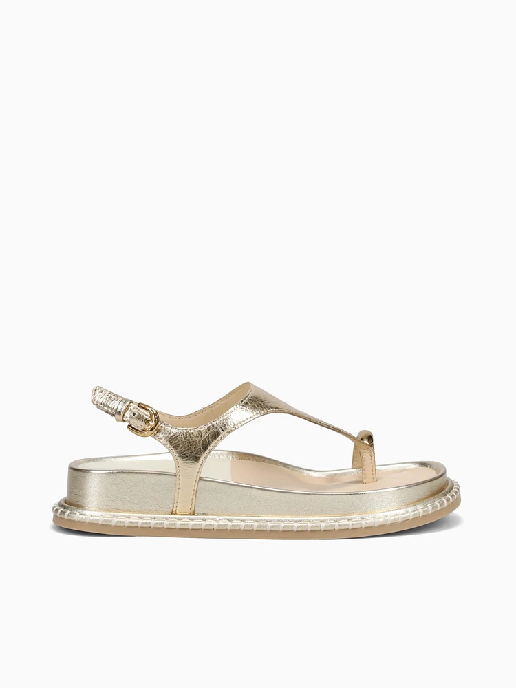 Stefan Gold Distressed Leather