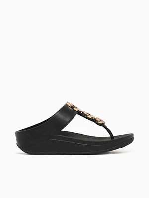Fino Resinhoop All Black Leather