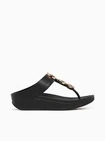 Fino Resinhoop All Black Leather