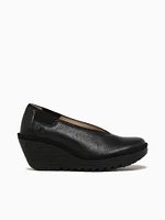 Yoza438fly Black Leather